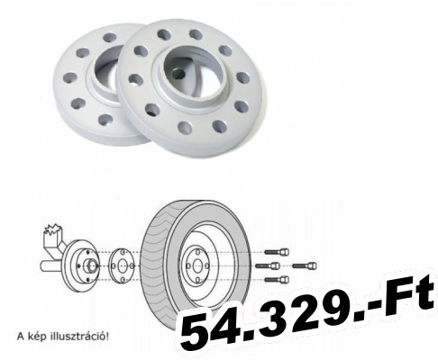 nyomtvszlest Eibach Fiat Punto (Typ: 188), 1999.09-tl, 4x98-as, 15mm-es 