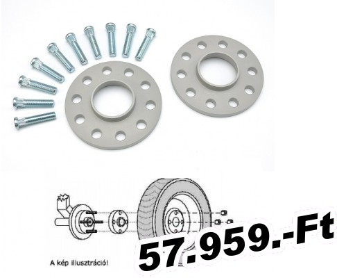 nyomtvszlest Eibach Toyota Rav 4, 2012.12-tl, 5x114,3-as, 15mm-es 