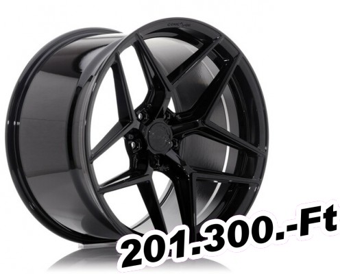 19 coll-os alufelni Concaver Wheels CVR2, 9,5x19, 5x112, ET45, Platinum fekete 
