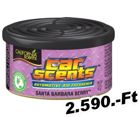 California Scents Santa Barbara bogys aut illatost 