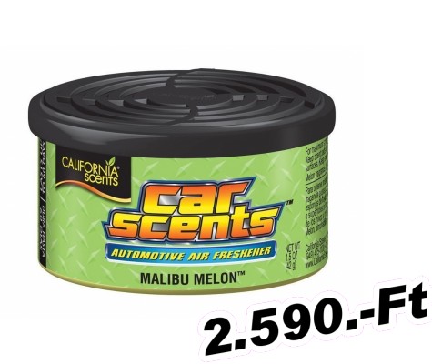 California Scents Malibu dinnys aut illatost 